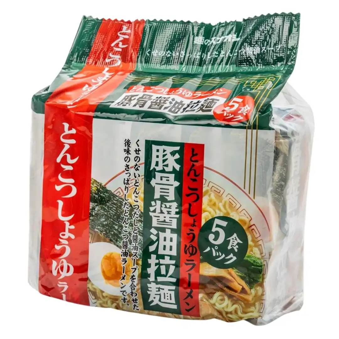 LAMEN INST SUNAOSHI TONKOTSU SHOYU 400G 5UN JAPAO