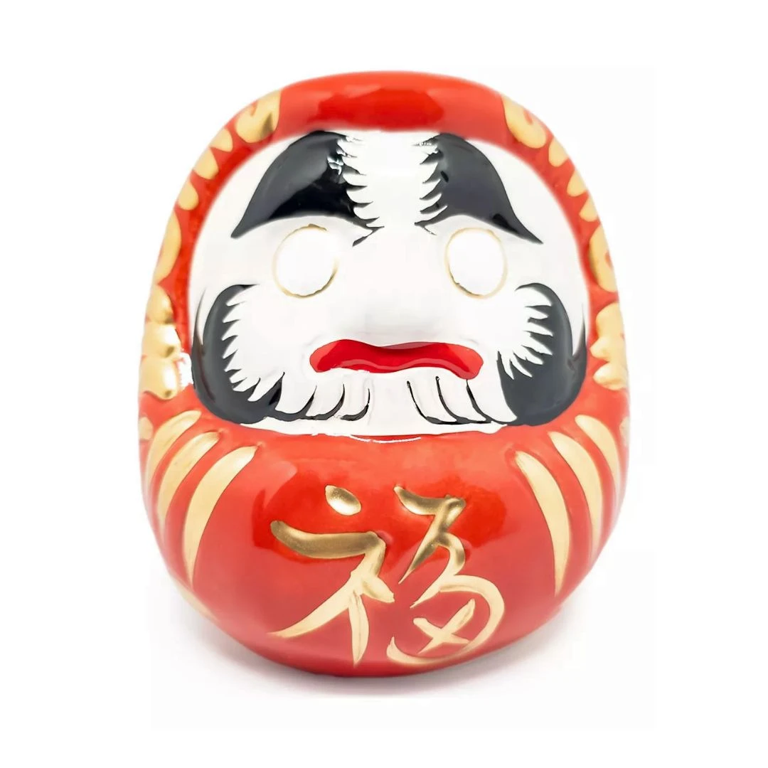 DARUMA PORCELANA GRANDE 10CM TDRM-03 CHINA