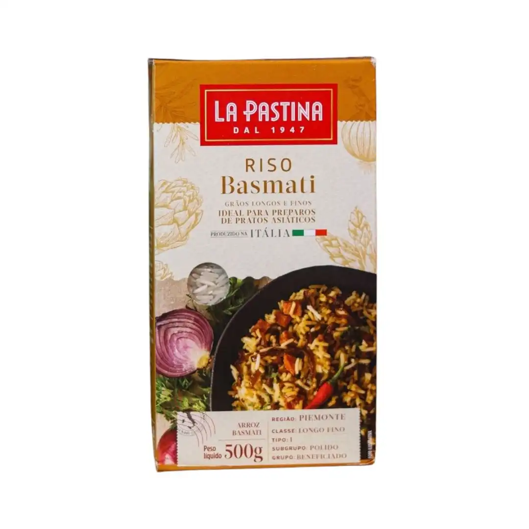 ARROZ BASMATI LA PASTINA 500G ITALIA