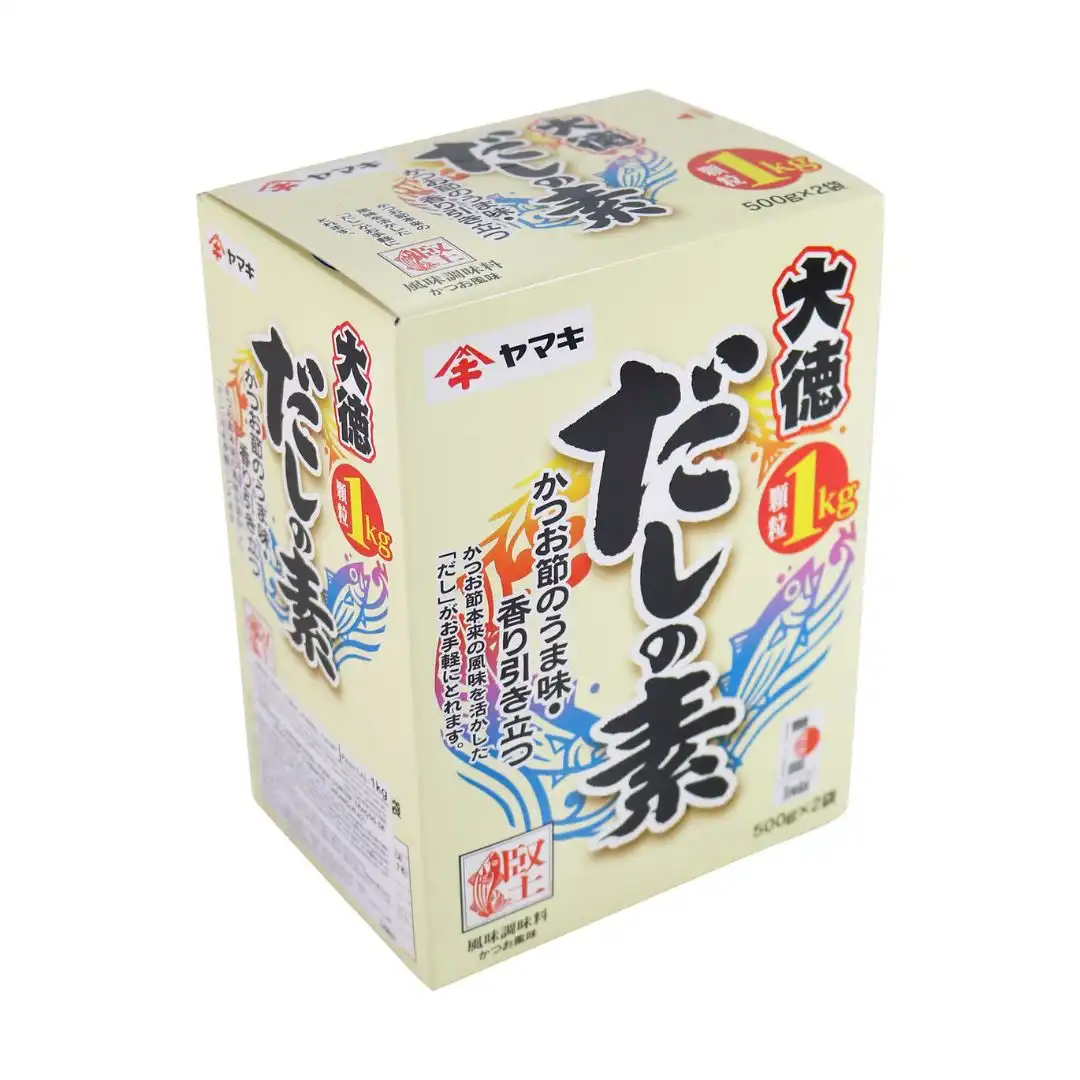 TEMPERO DASHI NO MOTO YAMAKI 1KG 2X500G JAPAO