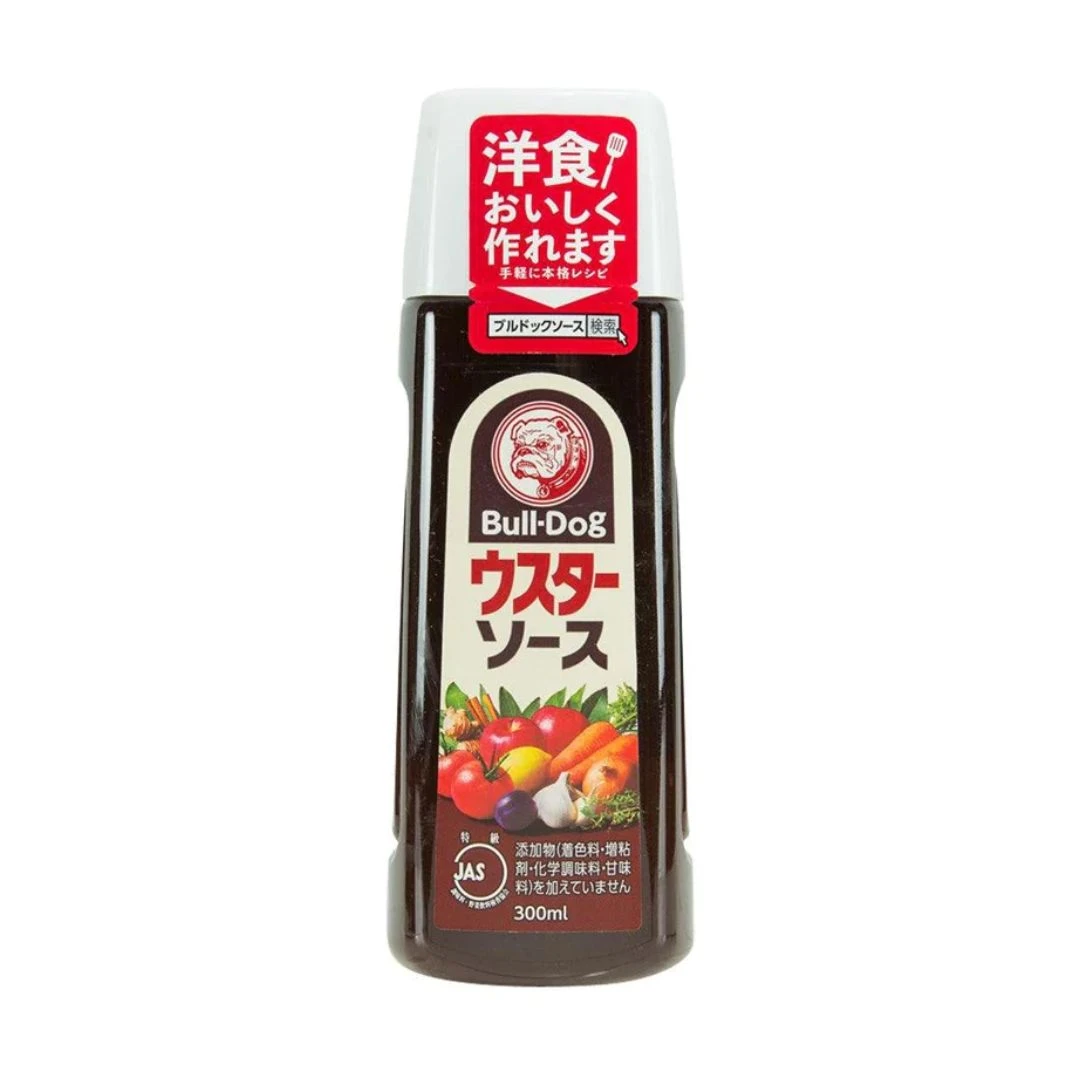 MOLHO INGLES BULL DOG  WORCESTERSHIRE 300ML JAPAO