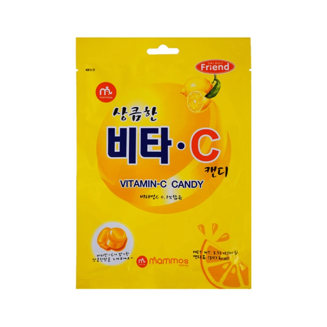 BALA MAMMOS VITAMINA C LIMAO SICILIANO 80G COREIA