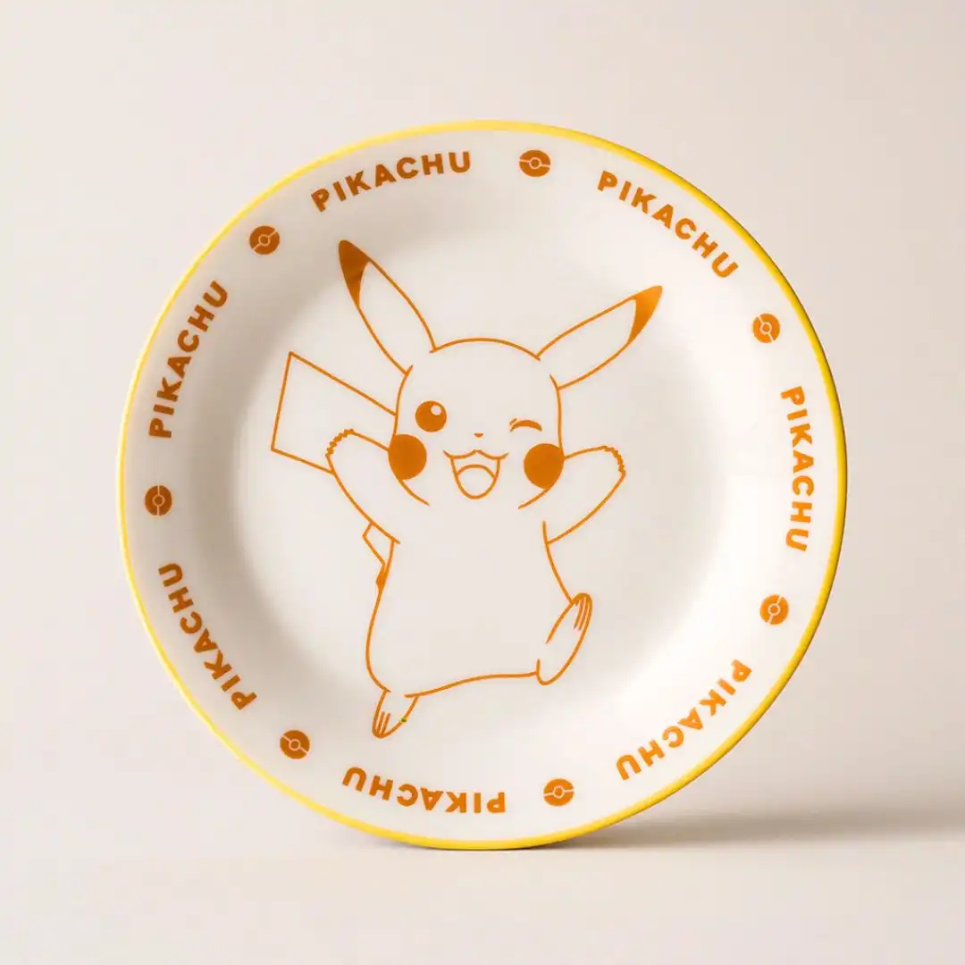 PRATO PORCELANA POKEMON PIKACHU SHUNXIANG 19CM CHINA