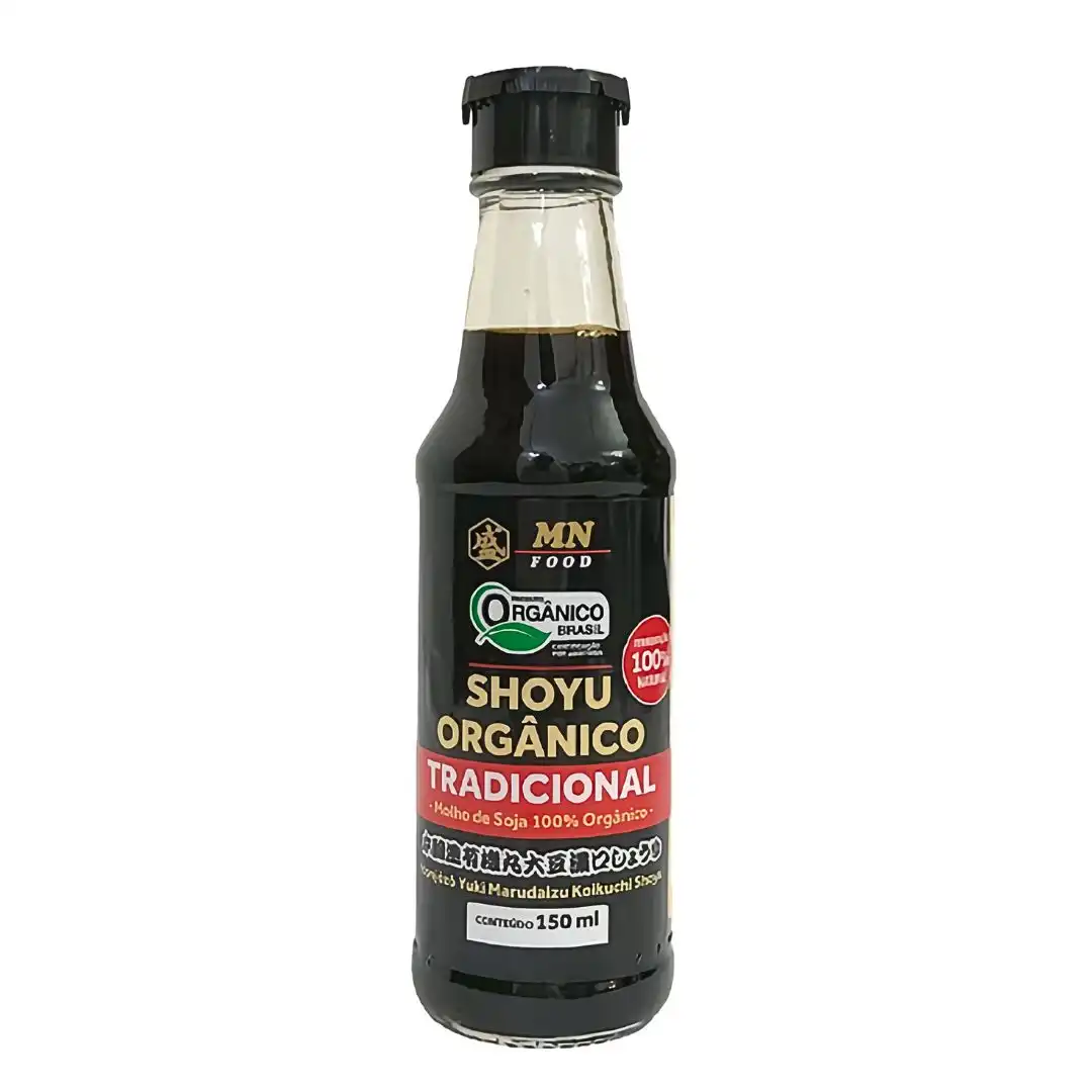 SHOYU MN ORGANICO TRADICIONAL FERMENTACAO NATURAL 150ML