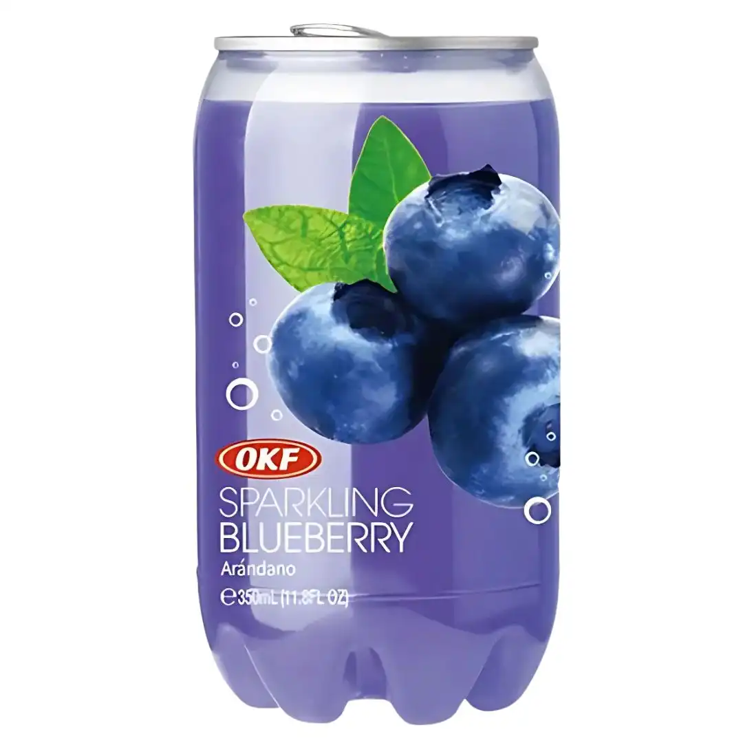 REFRI OKF MIRTILO 350ML SPARKLING BLUEBERRY PETCAN COREIA