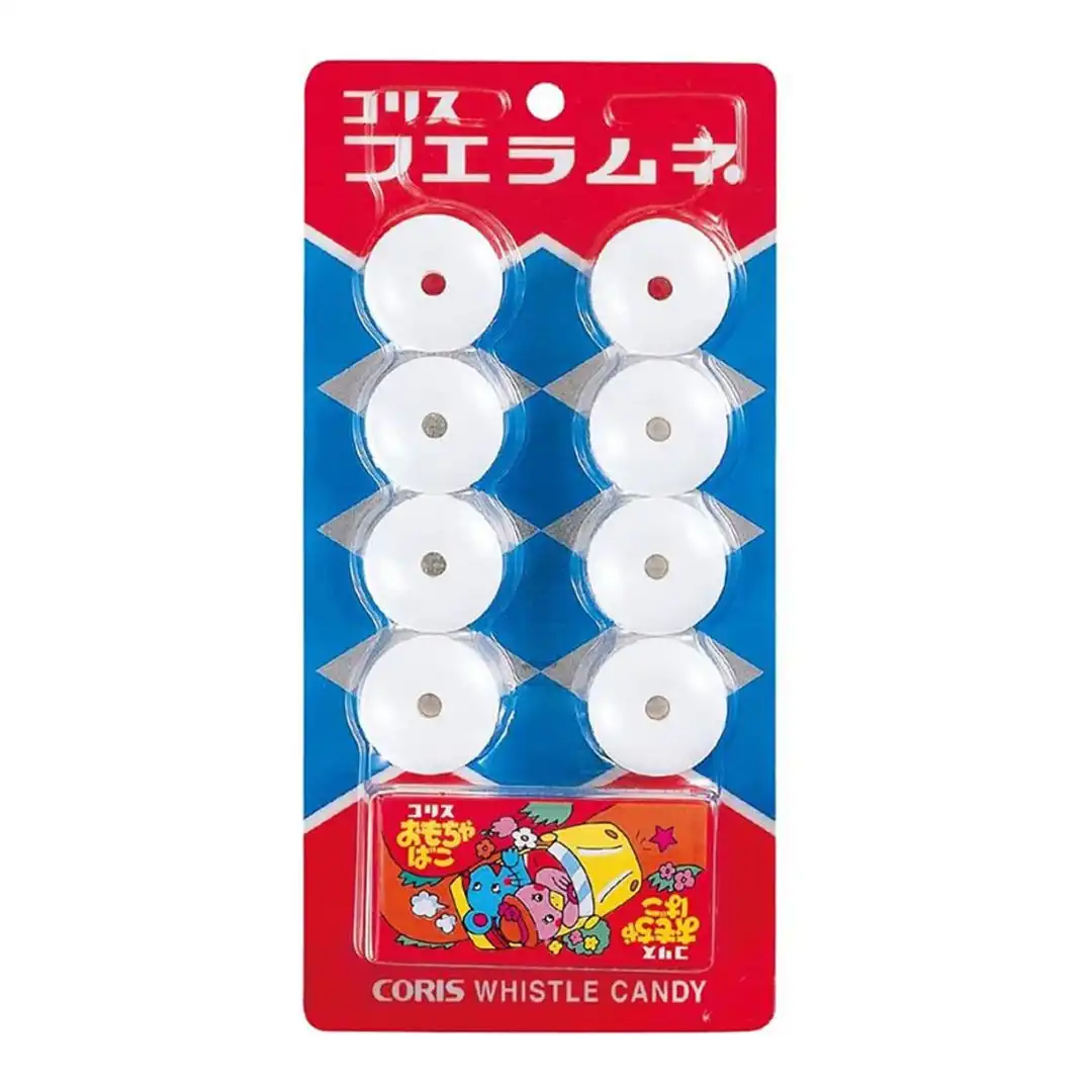 BALA DE APITO CORIS SODA COM BRINQUEDO 22G JAPAO