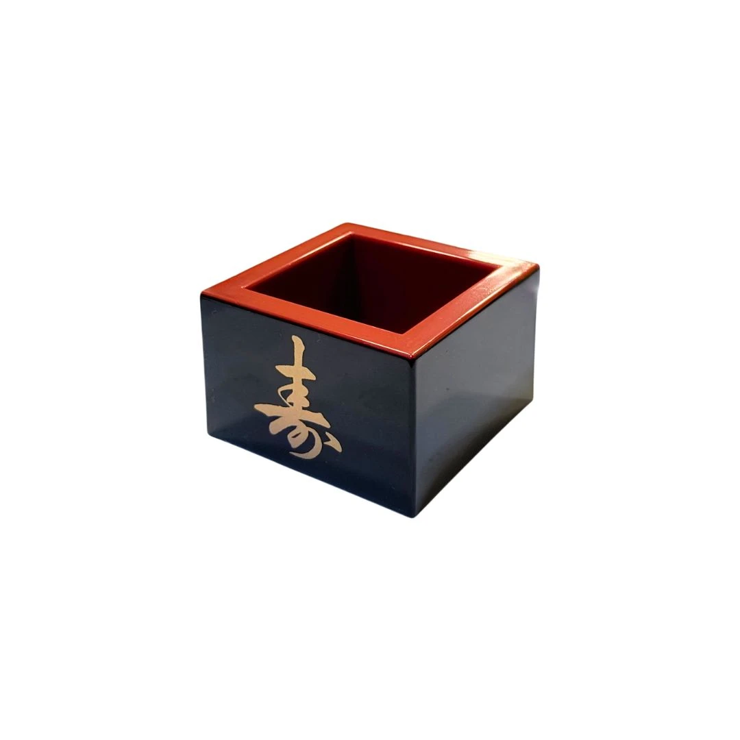 COPO SAKE QUADRADO MASSU ARTE CHARAO PEQUENO COD726