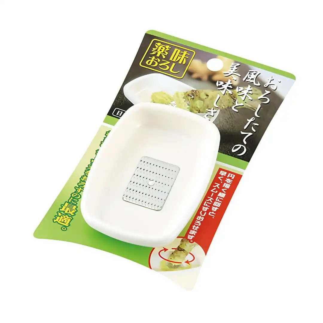 MINI RALADOR GENGIBRE ECHO KINZOKU 10X7X2CM 0328-176 JAPAO