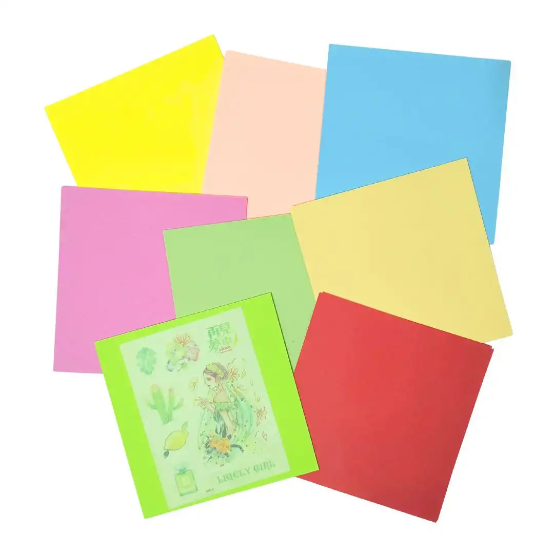 PAPEL ORIGAMI LEGACY 15X15CM COLORIDO FLUOR 80FLS LG18101