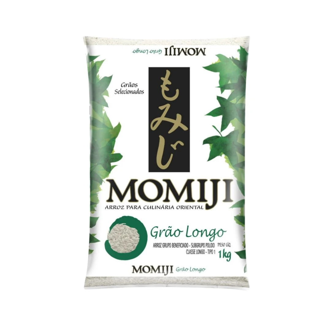 ARROZ ORIENTAL MOMIJI GRAO LONGO 1KG