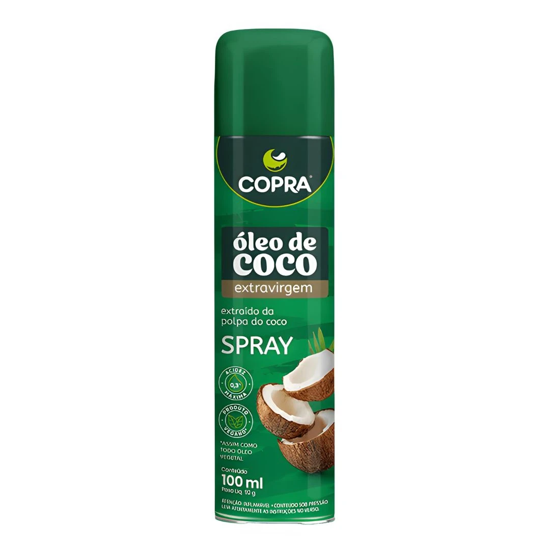 OLEO DE COCO COPRA EXTRA VIRGEM SPRAY PARA UNTAR 100ML