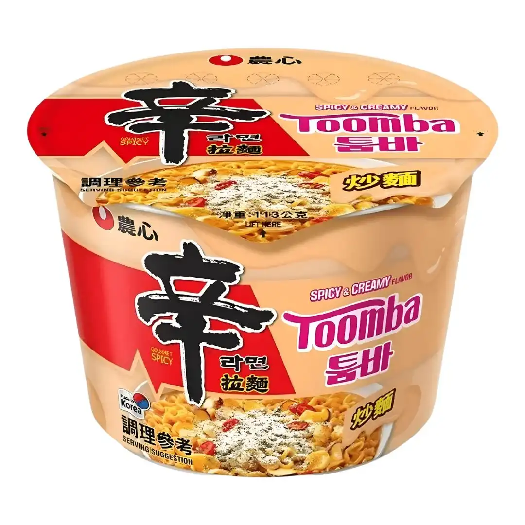 MAC INST NONGSHIM SHIN TOOMBA STIR FRY PICANTE BIG BOWL 86G