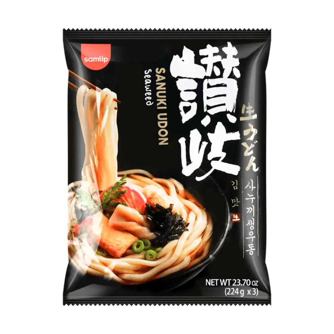 MAC SANUKI UDON SEAWEED ALGAS SAMLIP COM TEMP 3PX228G COREIA