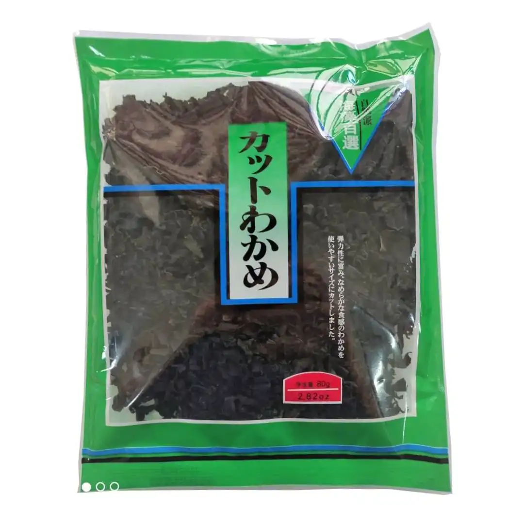 CUT WAKAME WORLDLINKS ALGA MARINHA DESIDRATADA 80G CHINA