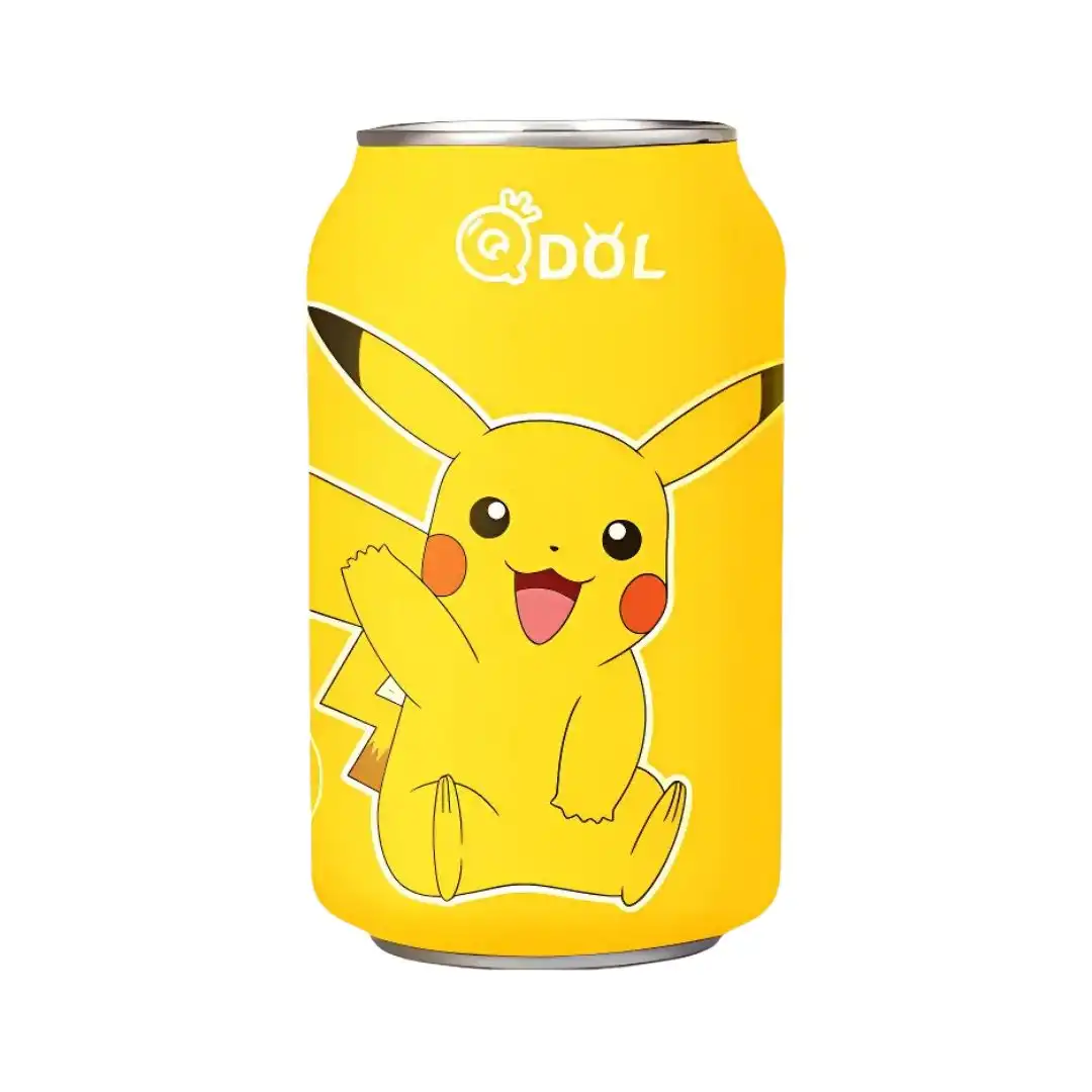 REFRI QDOL POKEMON PIKACHU ORIGINAL 330ML CHINA