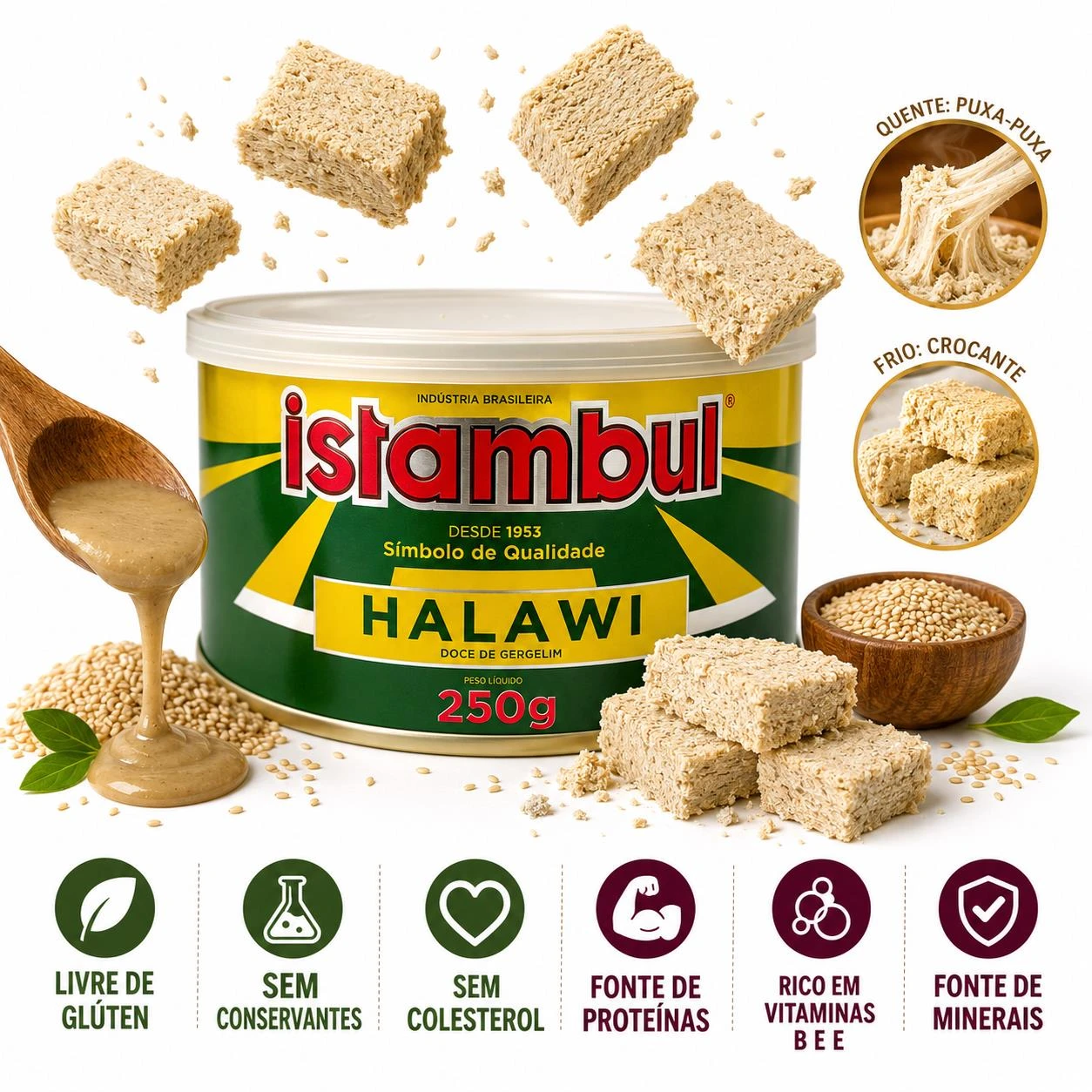 DOCE GERGELIM HALAWI ISTAMBUL 250G