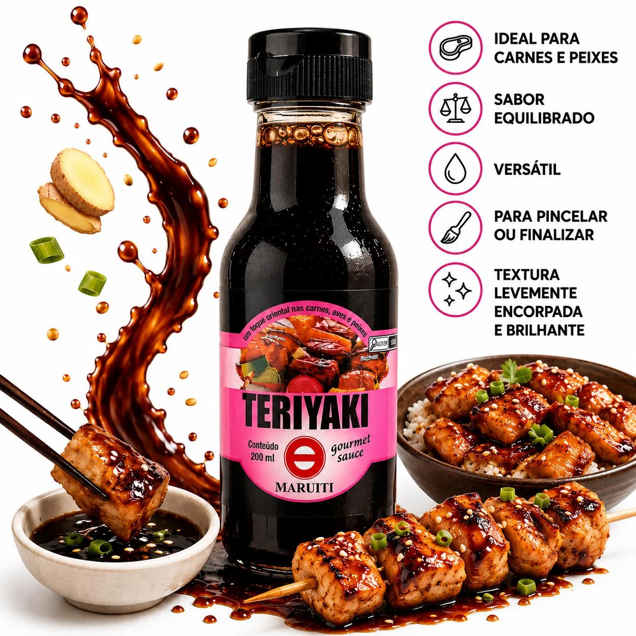 MOLHO TERIYAKI MARUITI 200ML