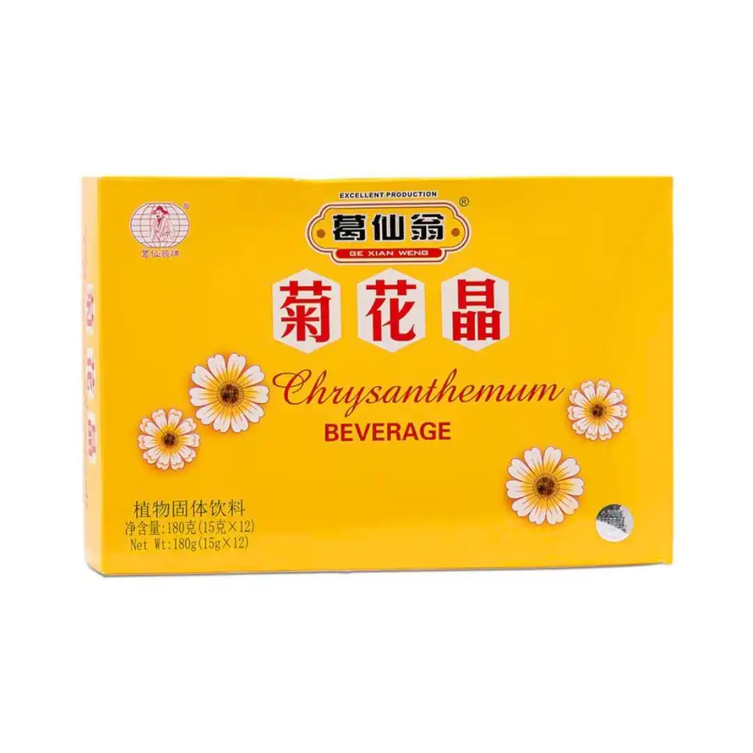 CHA DE CRISANTEMO GE XIAN WENG 180G 12 SACHES X 15G CHINA