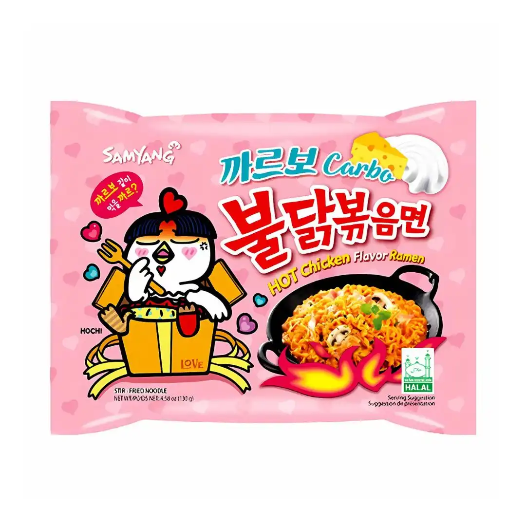 LAMEN INST BULDAK CARBONARA FRANGO PICANTE 130G COREIA