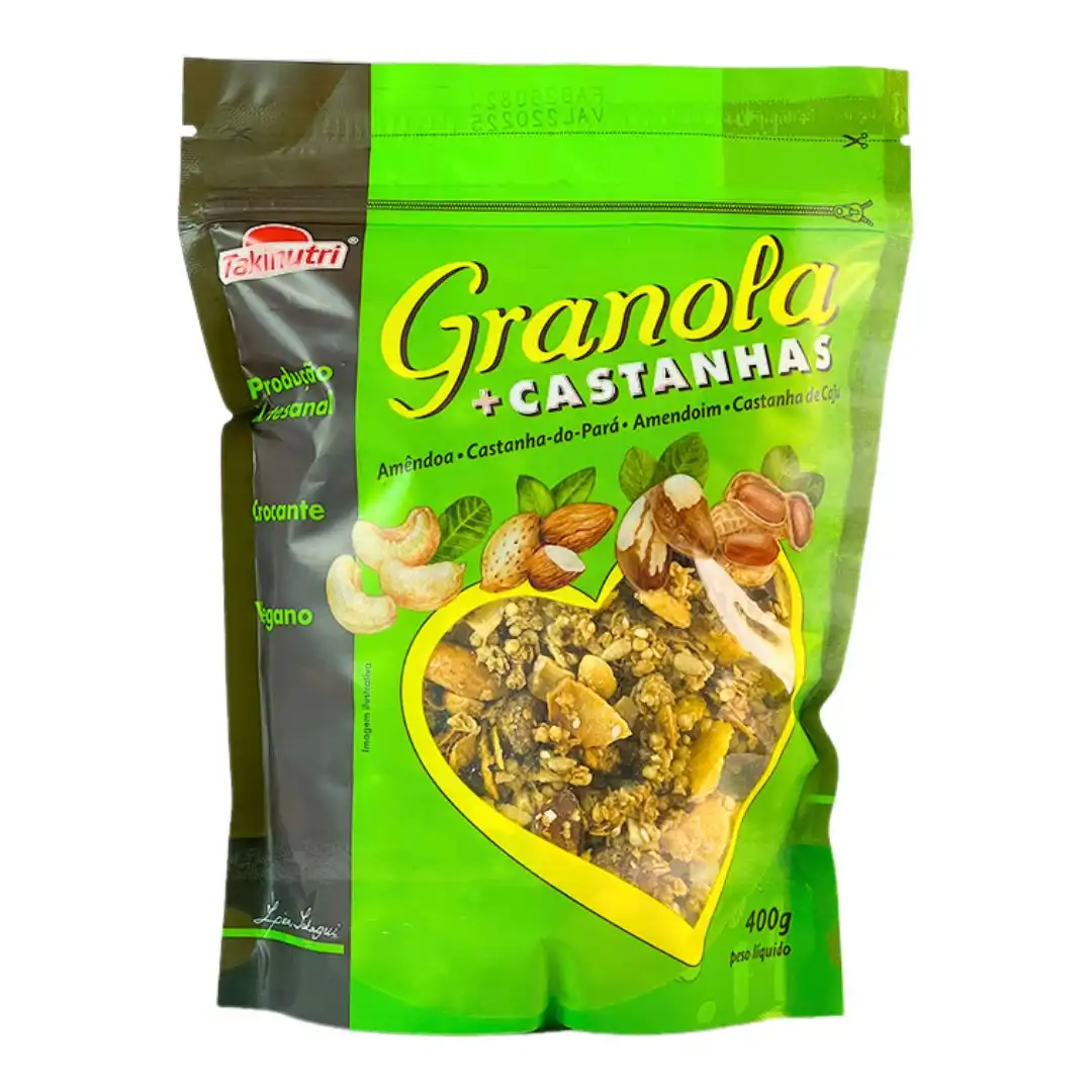GRANOLA TAKINUTRI MAIS CASTANHAS 400G