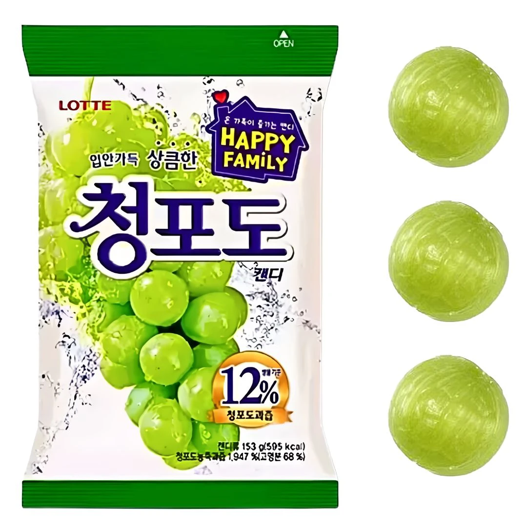 BALA LOTTE UVA VERDE 153G COREIA