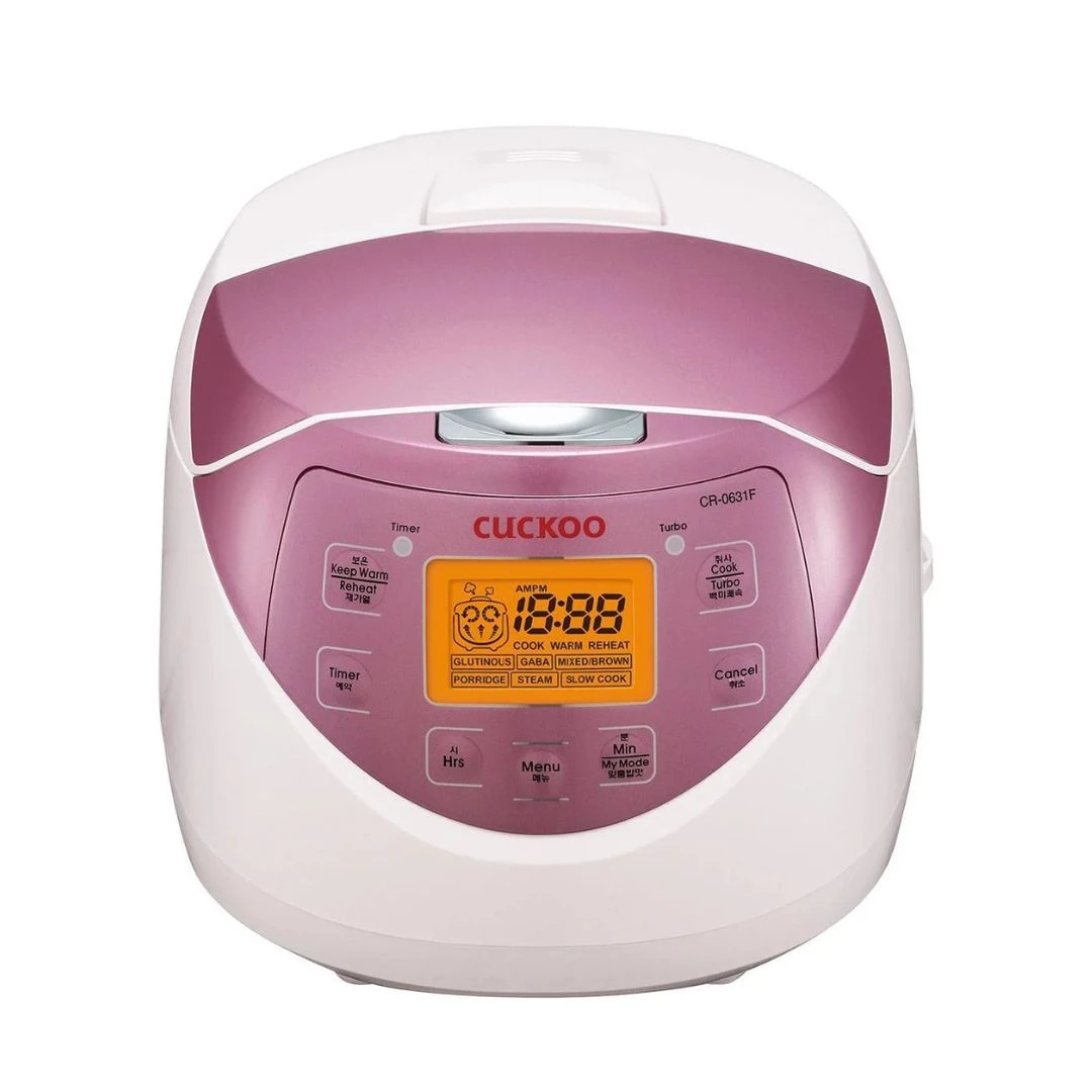 PANELA ELETRICA DE ARROZ CUCKOO 6 COPOS 127V CR-0631F COREIA