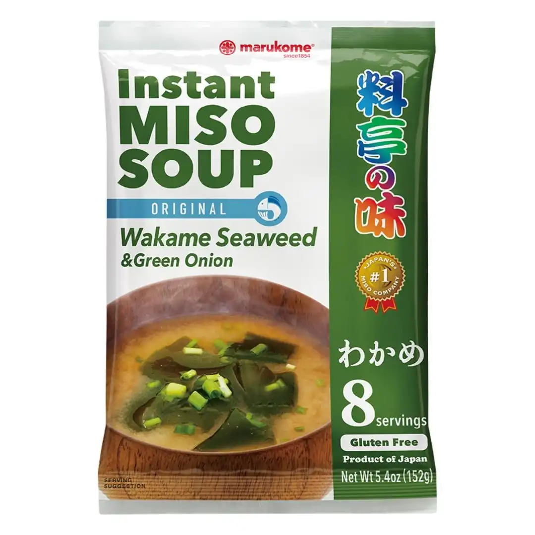 MISSOSHIRO INST MARUKOME RYOTEI NO AJI WAKAME 152G 8UN JAPAO