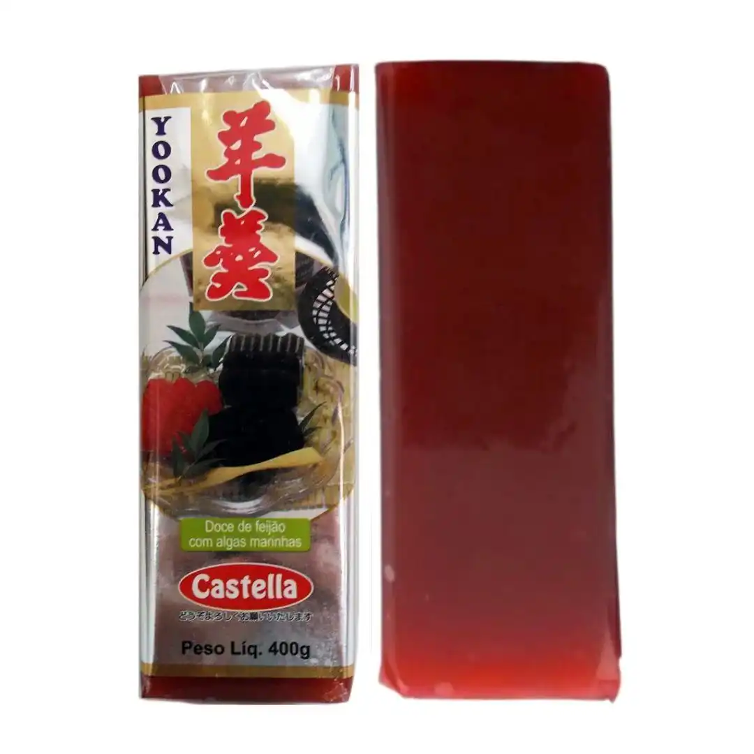 DOCE DE FEIJAO YOKAN CASTELLA VERMELHO 400G