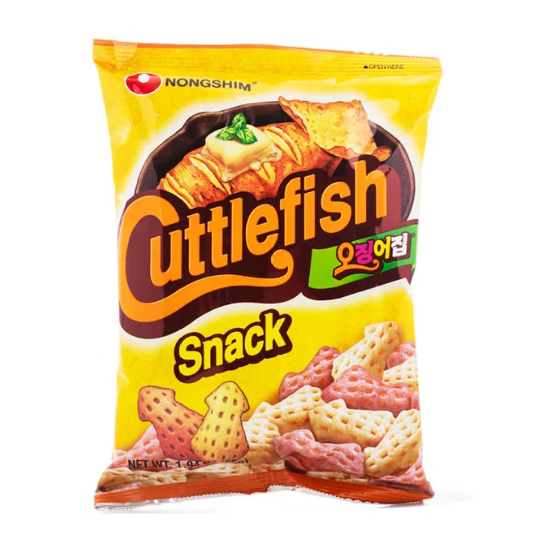 SALGADINHO CUTTLEFISH NONGSHIM LULA 55G COREIA