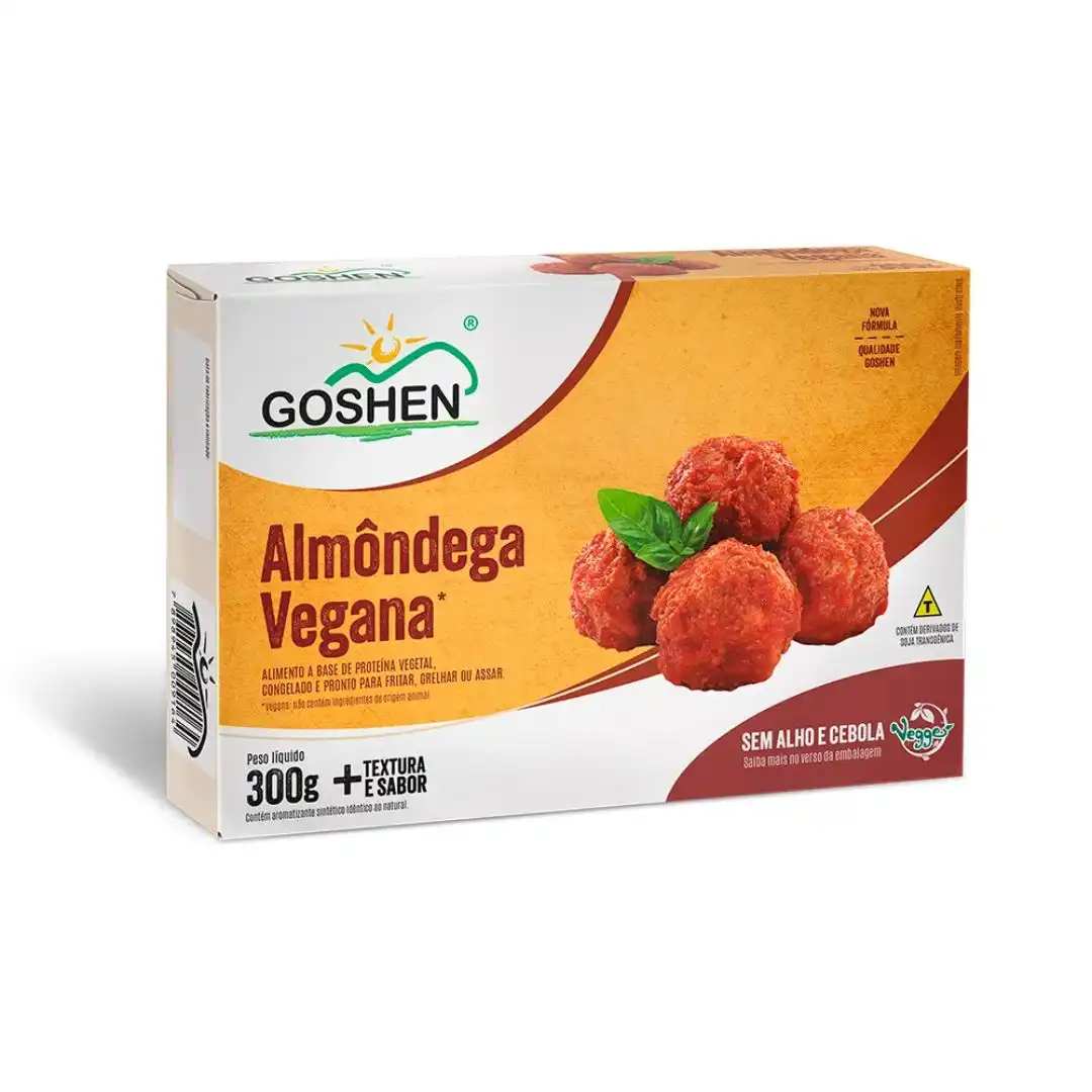 ALMONDEGA VEGANA DE SOJA GOSHEN 300G