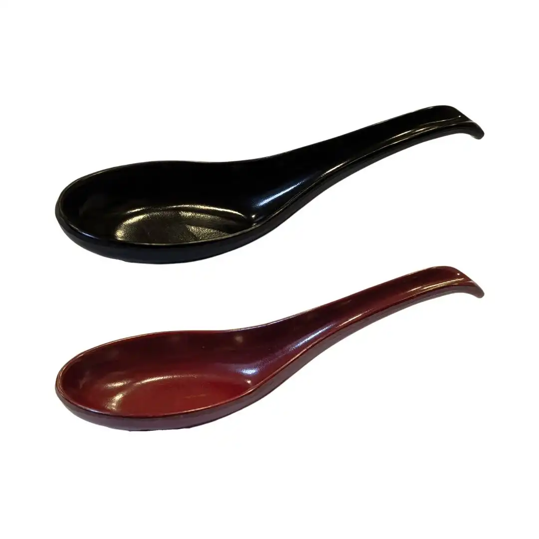 COLHER SOPA LENGUE ARTE CHARAO PRETA OU VERMELHA COD934 1UN