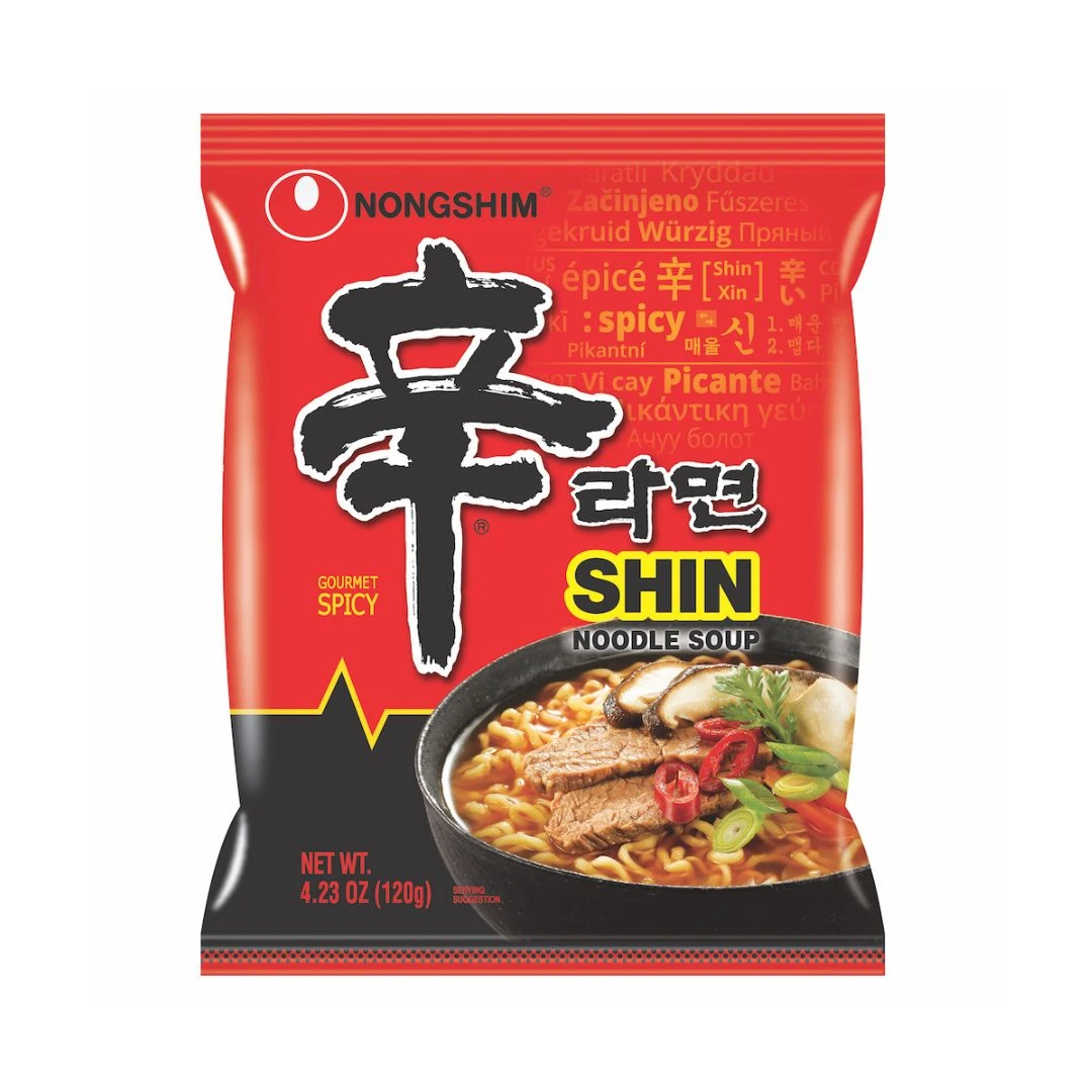 LAMEN INST NONGSHIM SHIN RAMYUN CARNE PICANTE 110G COREIA