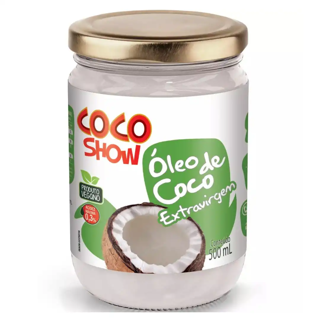 OLEO DE COCO COCO SHOW EXTRAVIRGEM 500ML