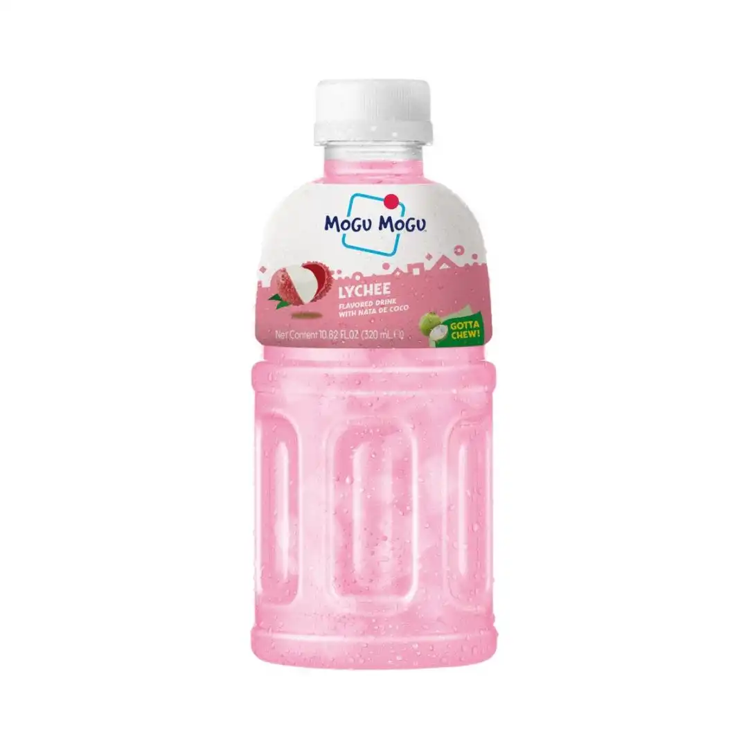 BEBIDA MOGU MOGU LICHIA COM NATA DE COCO 320ML TAILANDIA