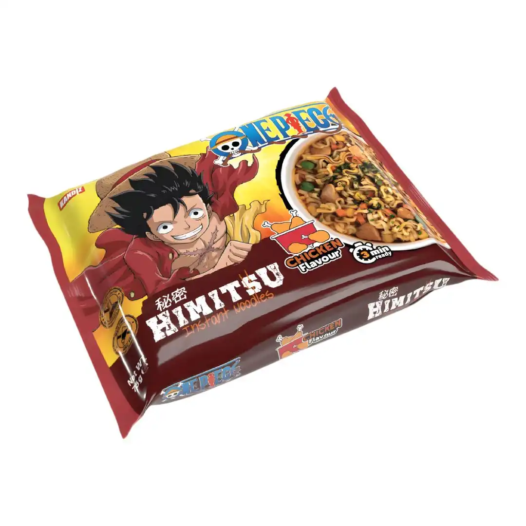 LAMEN INST ONE PIECE LUFFY HIMITSU SABOR FRANGO 75G TURQUIA