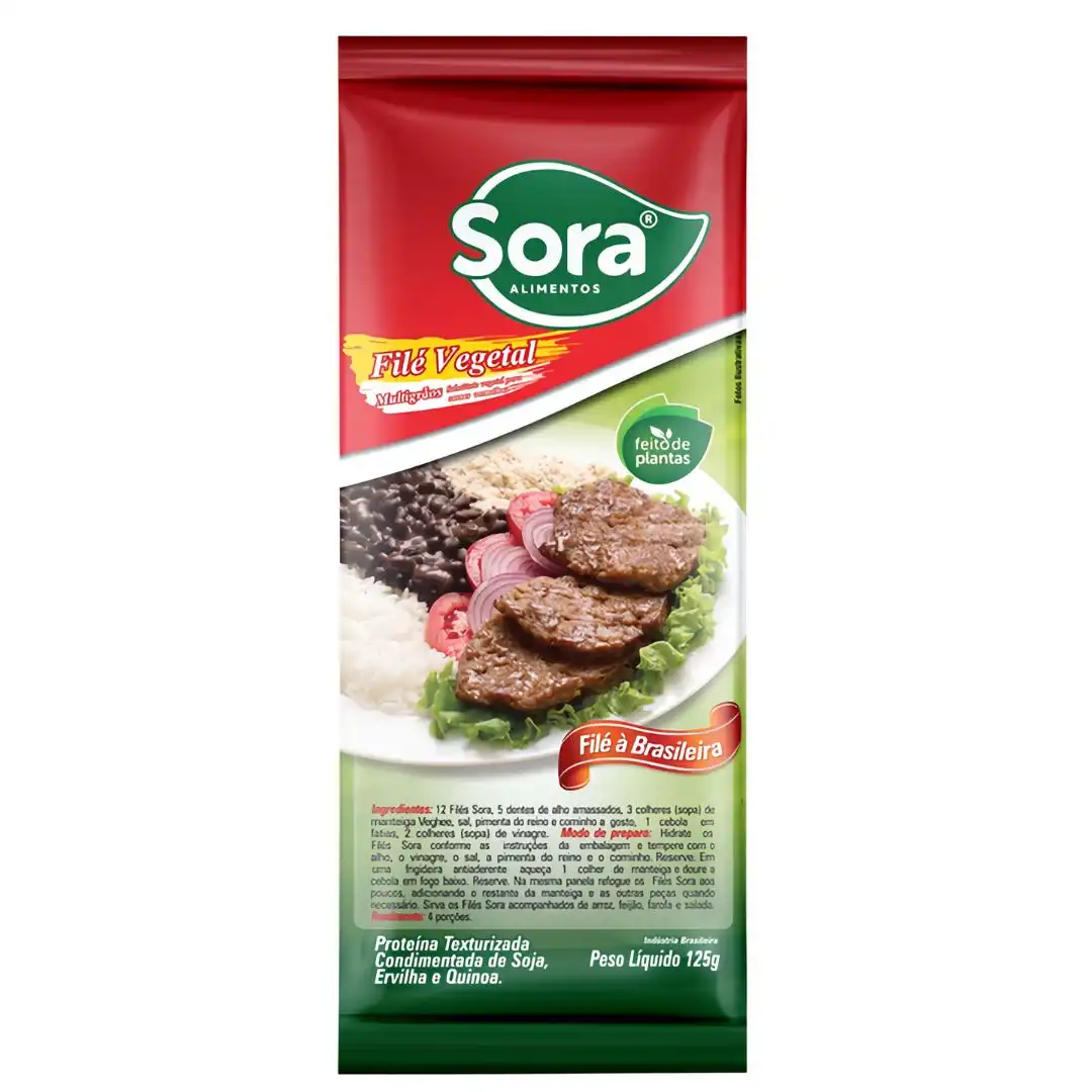 FILE VEGETAL SORA MULTIGRAOS 125G