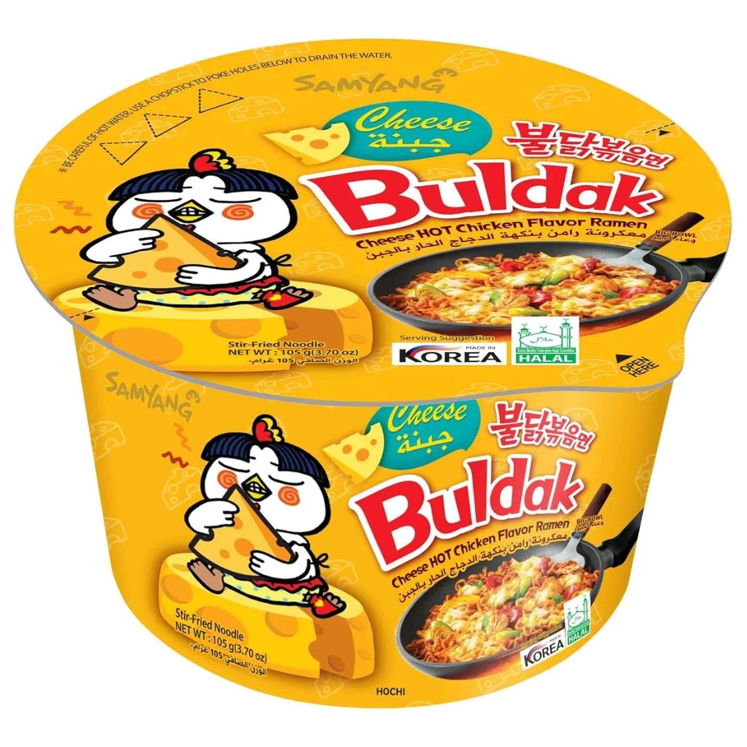 MAC INST SAMYANG QUEIJO FRANGO PICANTE BIG BOWL 105G COREIA