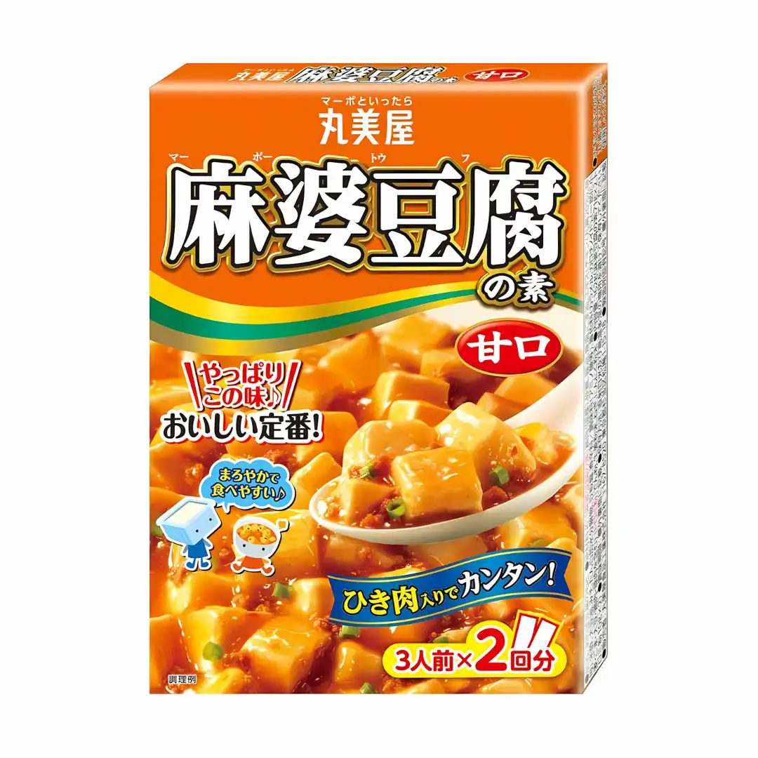 PREPARO MOLHO MABO TOFU MARUMIYA AMAKUCHI SUAVE 162G JAPAO