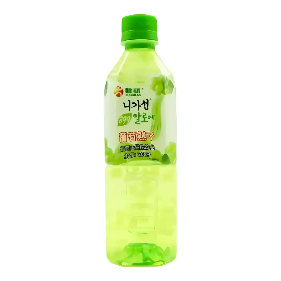 SUCO JIANQIAO UVA VERDE COM NATA DE COCO 500ML CHINA