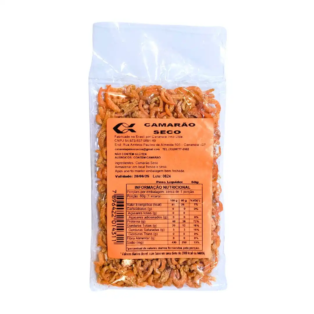 CAMARAO SECO CANANEIA 50G