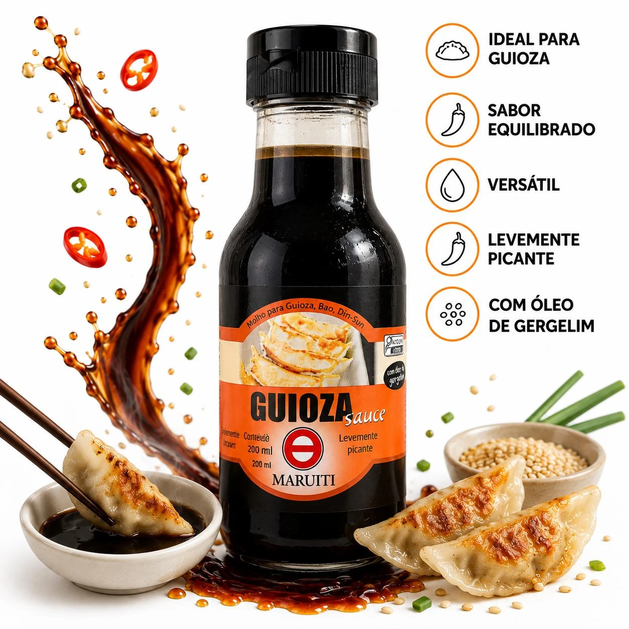 MOLHO GUIOZA MARUITI 200ML