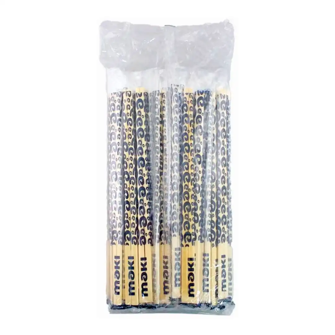 HASHI DE BAMBU MAKI DESCARTAVEL CHANFRADO 50P