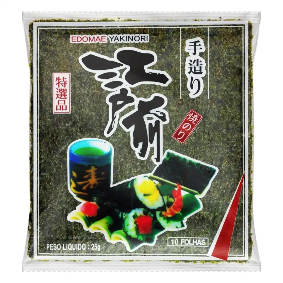 SUSHI NORI EDOMAE 10FLS 25G CHINA