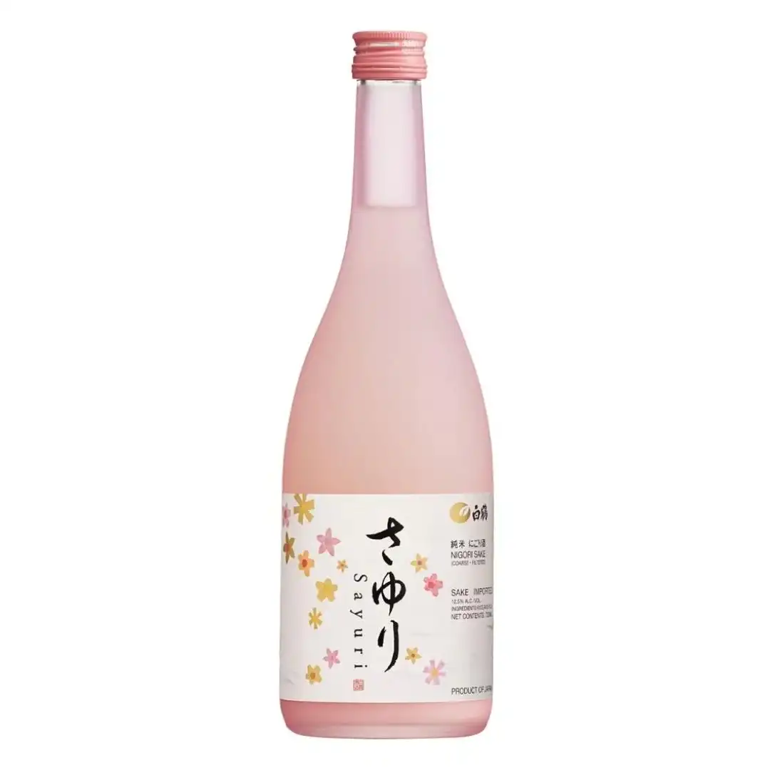 SAKE HAKUTSURU SAYURI NIGORI LICOROSO 720ML JAPAO