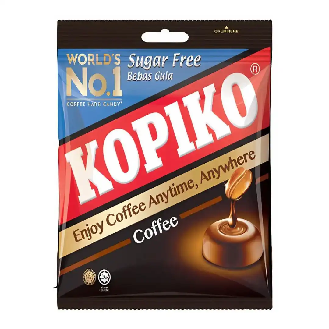 BALA KOPIKO CAFE ZERO ACUCAR 75G 25UN INDONESIA