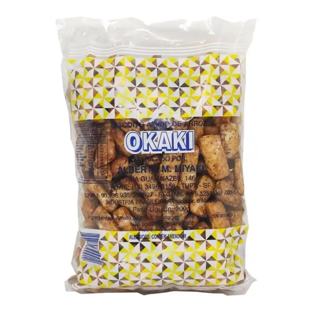 BISCOITO  DE ARROZ OKAKI MIYAKI 200G