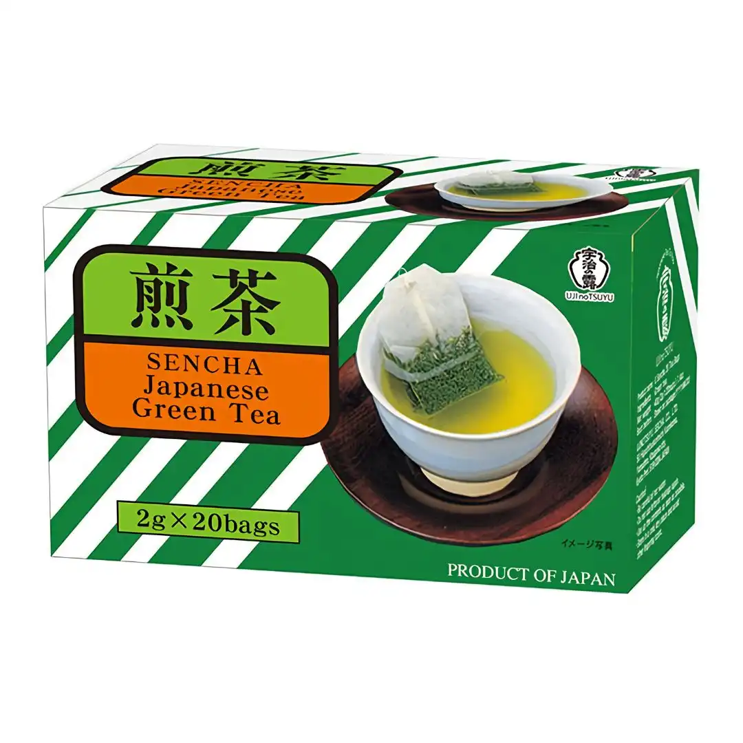 CHA VERDE SENCHA UJINOTSUYU 40G 20 SACHES JAPAO