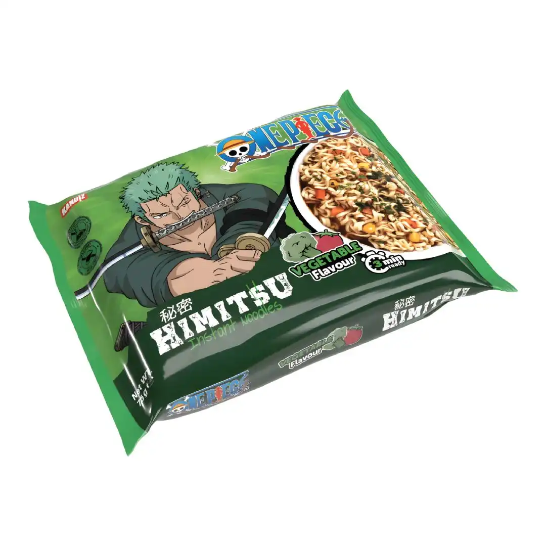 LAMEN INST ONE PIECE ZORO HIMITSU SABOR VEGETAIS 75G TURQUIA