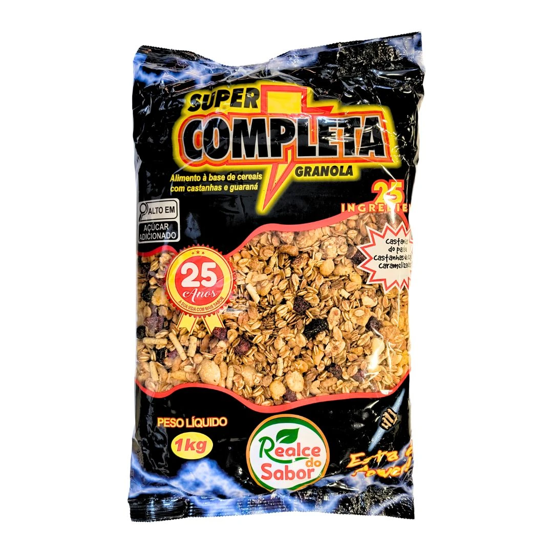 GRANOLA SUPER COMPLETA REALCE DO SABOR 1KG