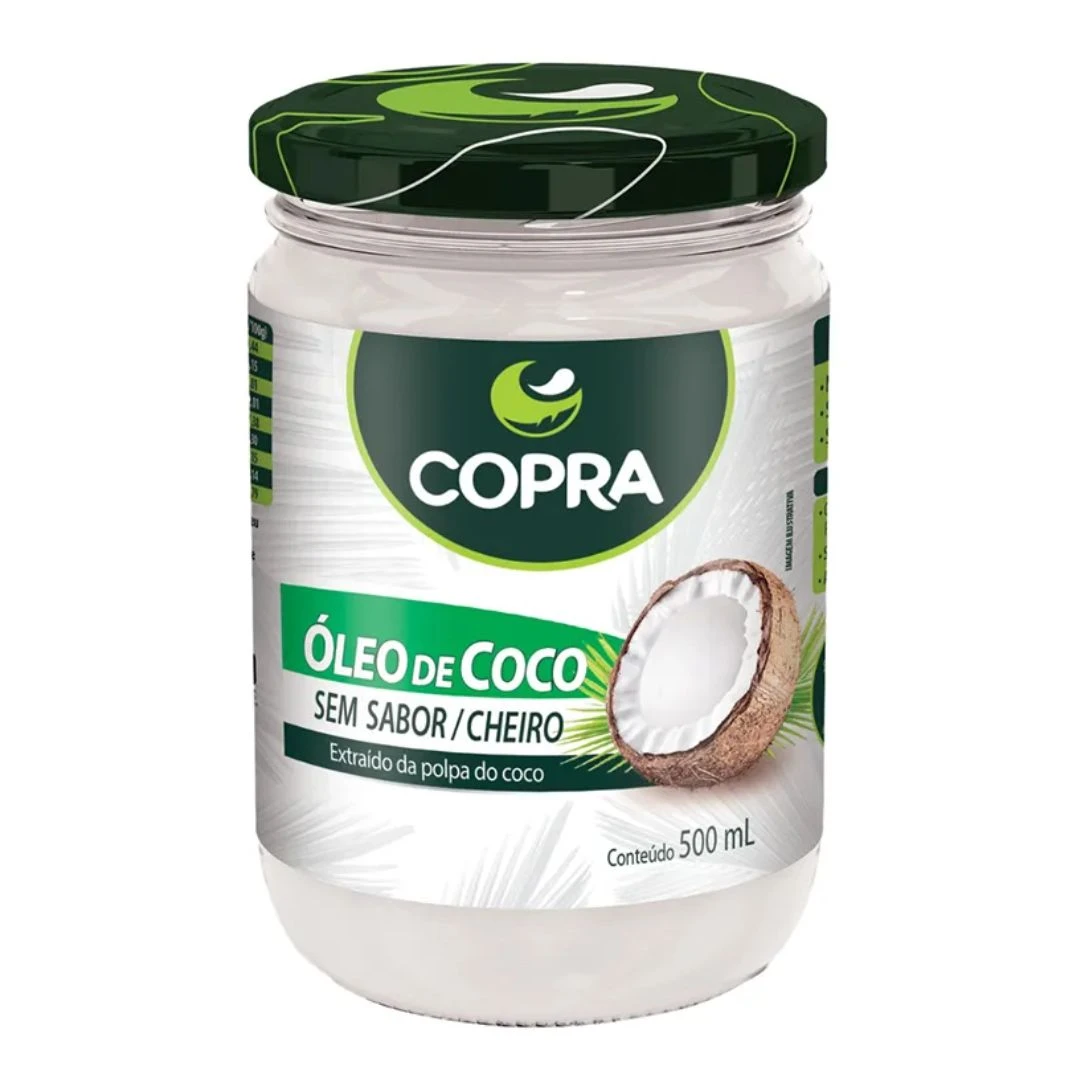 OLEO DE COCO COPRA SEM SABOR 500ML